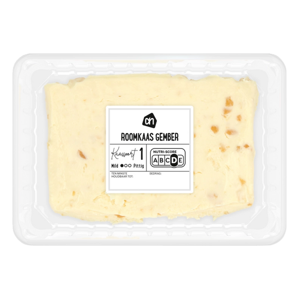 Frischer Frischkäse mit Ingwer