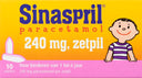 Sinaspril Paracetamol 240mg zetpil voor 1-6 jaar