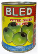 Bled Green Olives