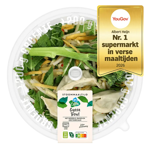 Terra Plantaardig stoommaaltijd gyoza bowl