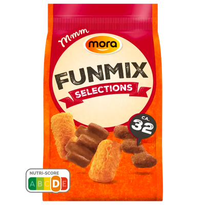 Snack mix (fried)