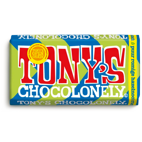Tony's Chocolonely Reep puur romige hazelnoot