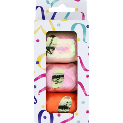 Gift wrap, ribbon