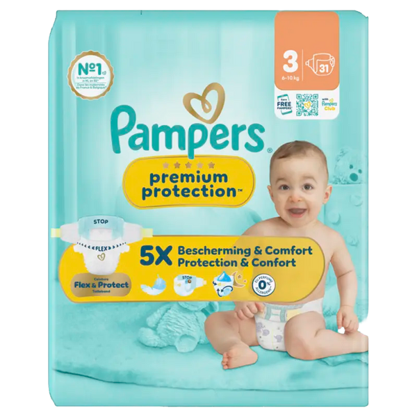 Pampers Premium protection luiers maat 3