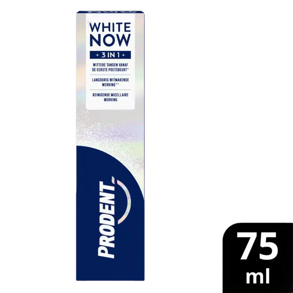 Prodent Tandpasta white now 3-in-1
