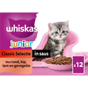 Whiskas Junior classic selectie in saus