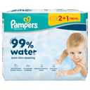 Pampers 99% Water Baby Wipes 3-Pack