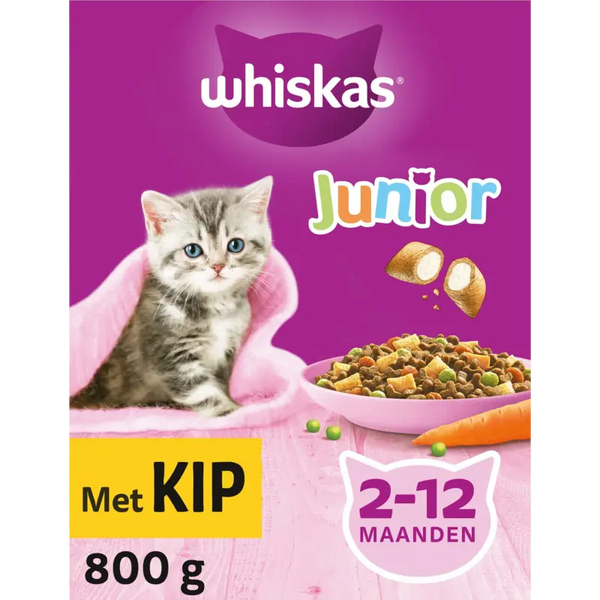 Whiskas Kroketten Junior mit Huhn 2-12 Monate
