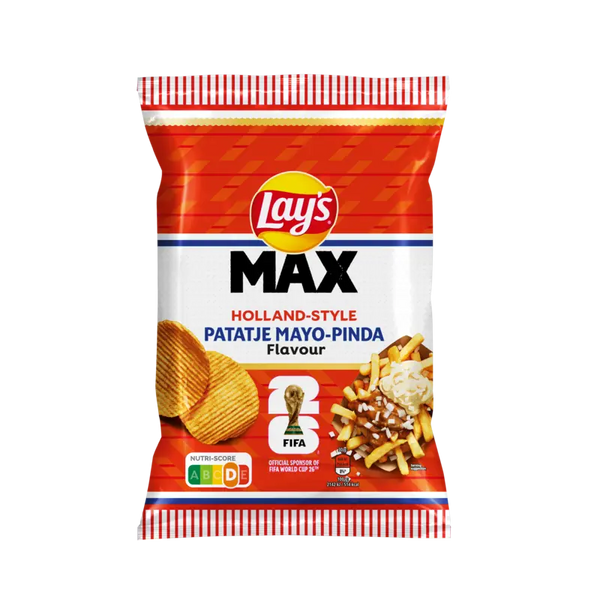 Lay's Max Holland-Style Fries with Mayo & Peanut