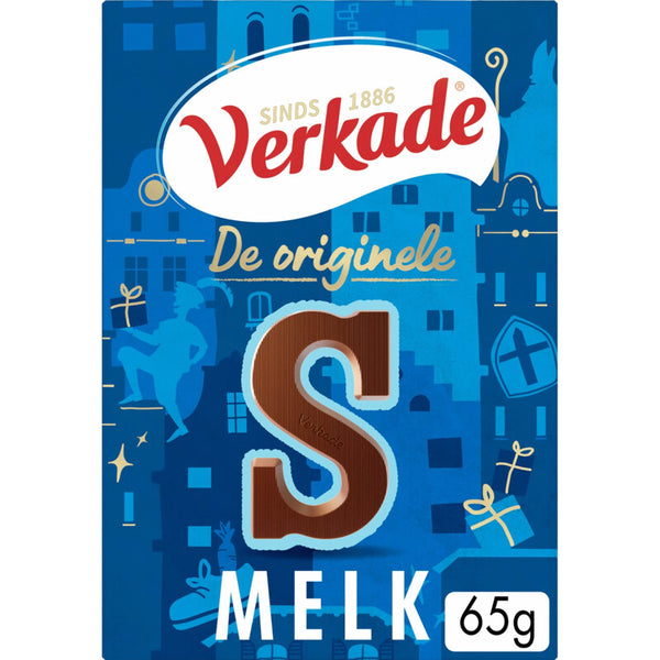 Verkade Chocoladeletter melk