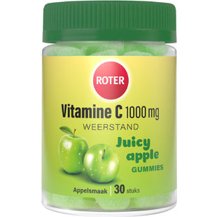 Roter Vitamin C 1000 mg Apfelgummis