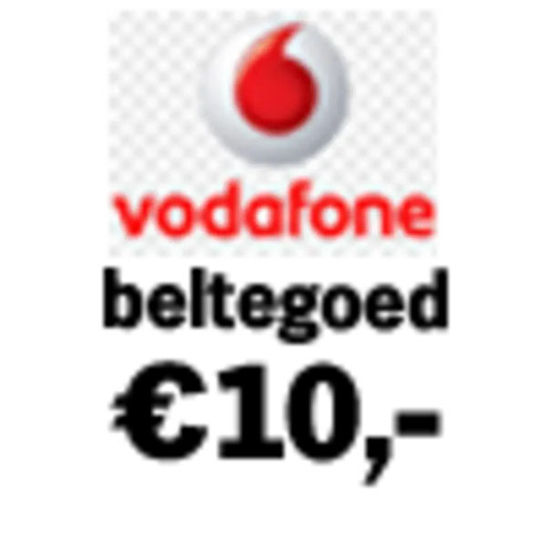 Vodafone Beltegoed 10 euro