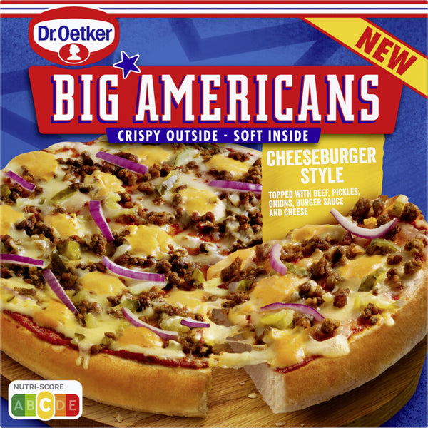 Dr. Oetker Big Americans cheeseburger style