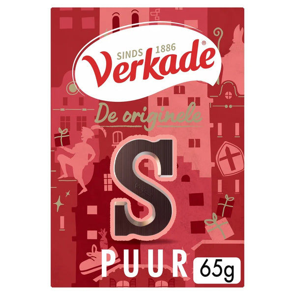 Verkade Schokoladenbuchstabe Zartbitter