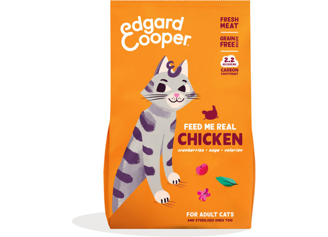 Edgard & Cooper Geef mij echte kip voor volwassen kat