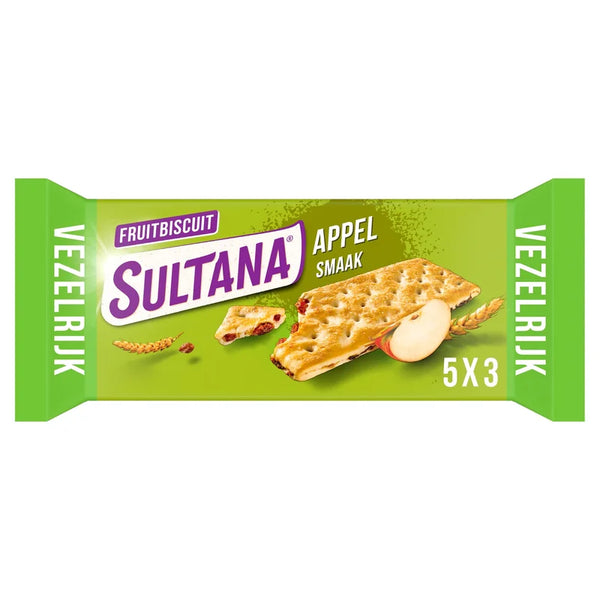 Sultana Fruitbiscuit appel smaak