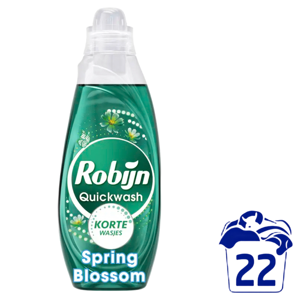 Robijn Quickwash Spring Blossom laundry detergent