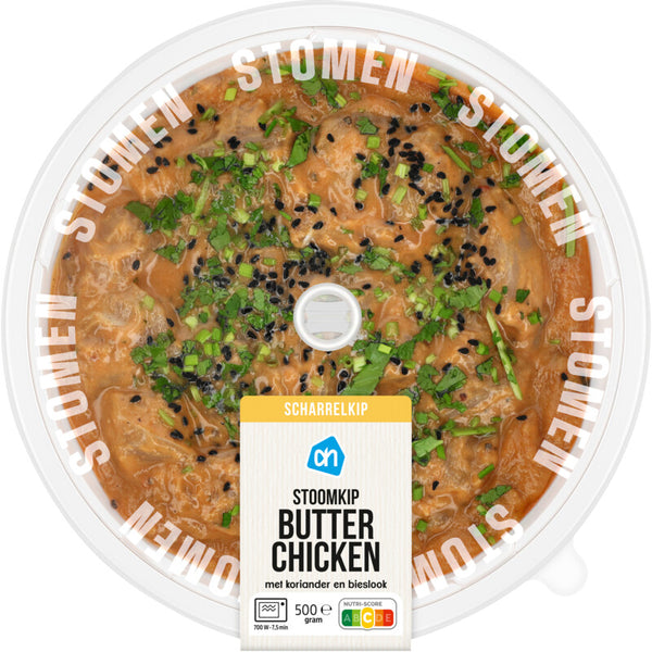 Stoomkip butter chicken