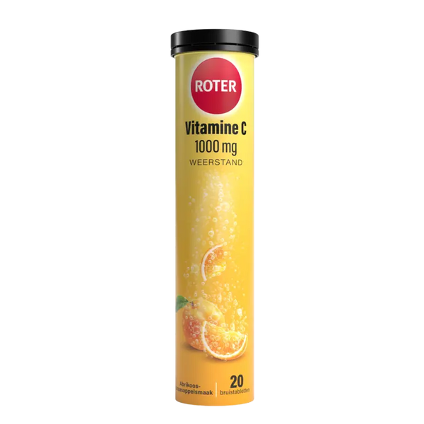 Roter Vitamine C sinaasappel-abrikoos bruis