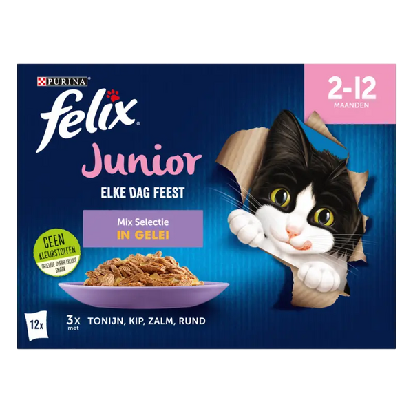 Felix Elke dag feest junior mix selectie gelei