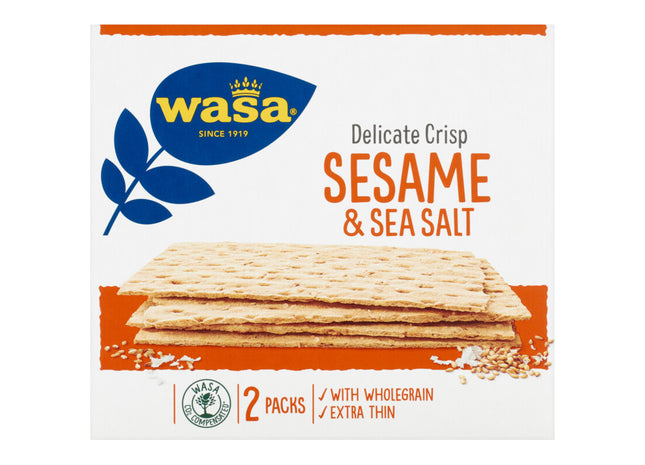 Wasa Delicate crisp sesame & seasalt