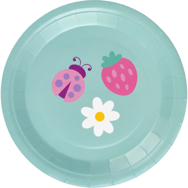 Bordjes karton zeegroen