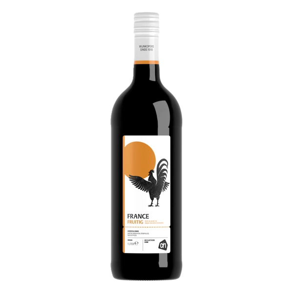 Fruchtiger französischer Hauswein rot