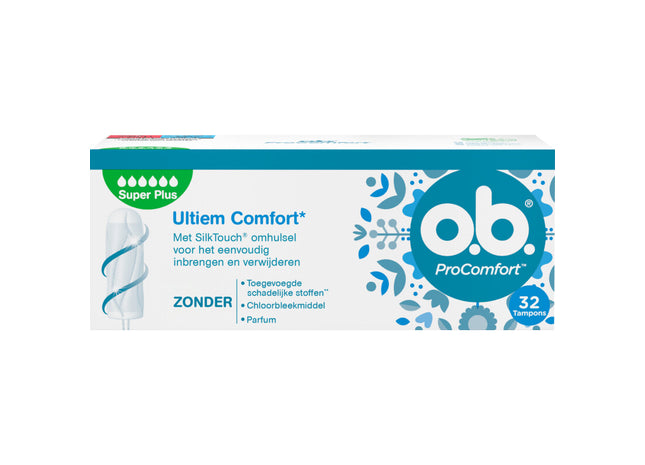 o.b. ProComfort tampons super plus