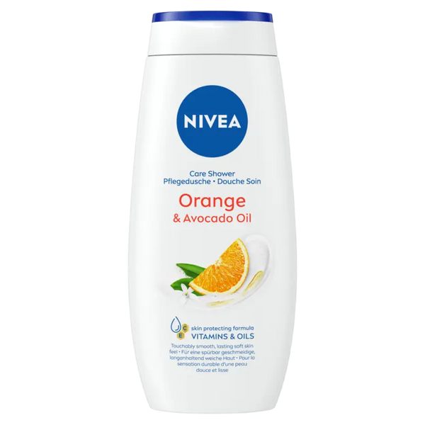 NIVEA Care shower orange & avocado oil