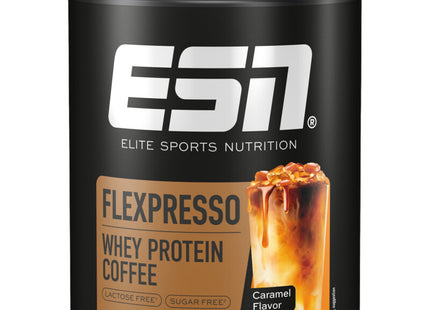 ESN Flexpresso whey protein coffee caramel