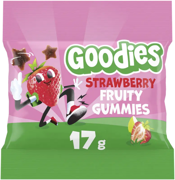 Goodies Strawberry fruity gummies