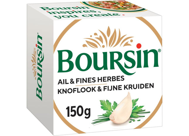 Boursin Knoflook & fijne kruiden