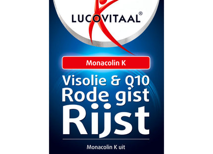 Lucovitaal Visolie & Q10 rode gist rijst capsules