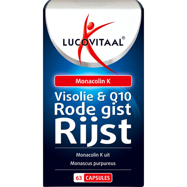 Lucovitaal Fish Oil & Q10 Red Yeast Rice Capsules