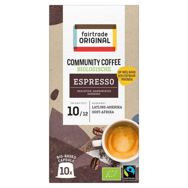 Fairtrade Original Community Coffee Espresso Kapseln