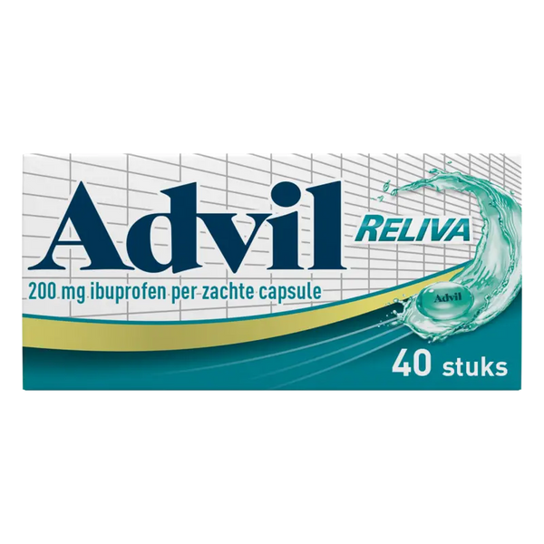 Advil Reliva liquid-caps 200mg ibuprofen