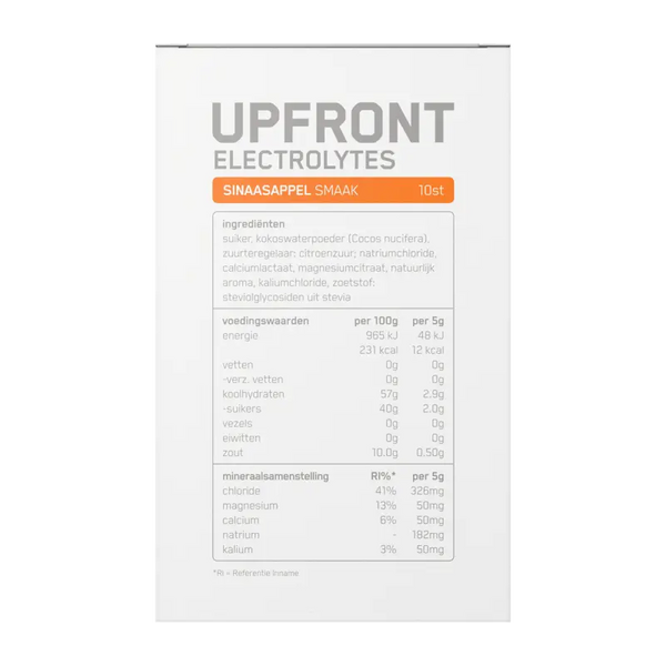 Upfront Electrolytes orange