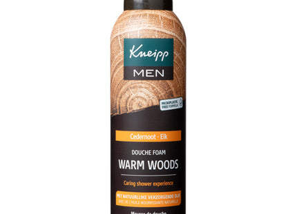 Kneipp Men douche foam warm woods