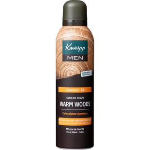 Kneipp Men douche foam warm woods