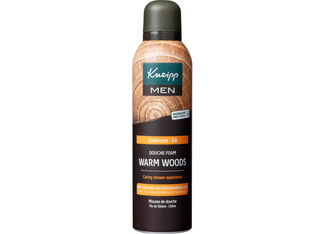 Kneipp Men douche foam warm woods