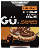 Gü Chocolate & salted caramel cheesecakes