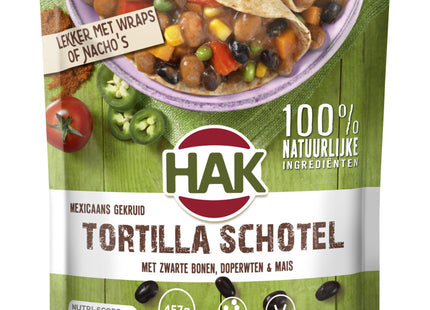 Hak Tortilla schotel