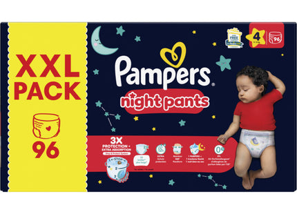 Pampers Baby-dry night pants XXL-pack maat 4