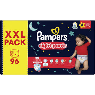 Pampers Baby-dry night pants XXL-pack maat 4