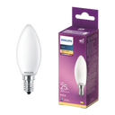 Philips LED filament candle matte E14 25W