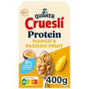 Quaker Cruesli protein mango & passionfruit