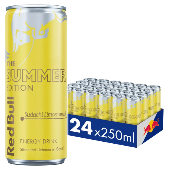Red Bull Sudachi limoensmaak 24-pack