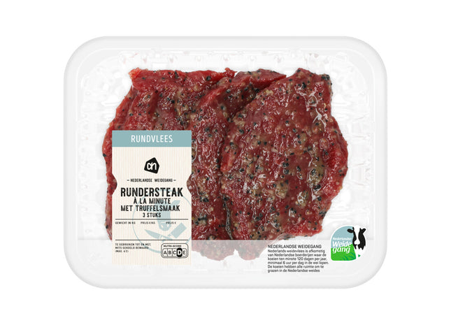 Rundersteak à la minute black pepper