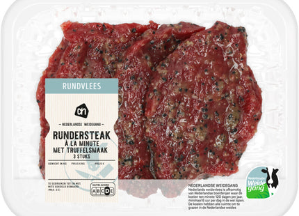 Rundersteak à la minute black pepper