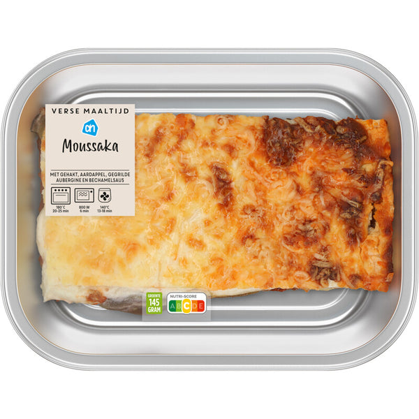 Verse maaltijd moussaka